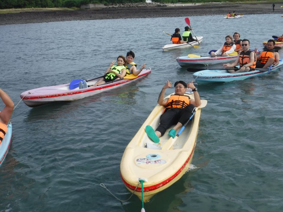 澎湖旅遊-獨木舟跨島